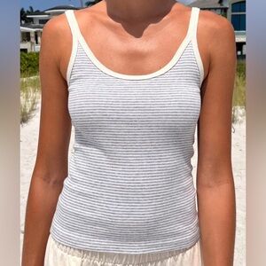 MATILDE STRIPED TANK TOP Randy Melville knew without tags